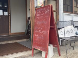 メニュー看板